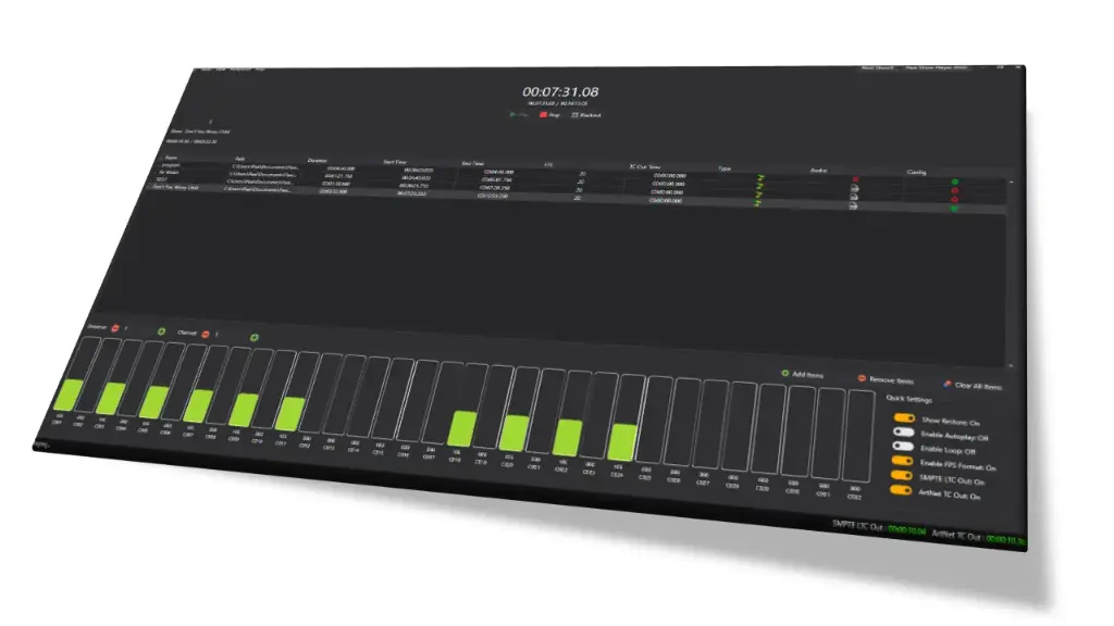 Paai Show Player 2022 (Show control software)